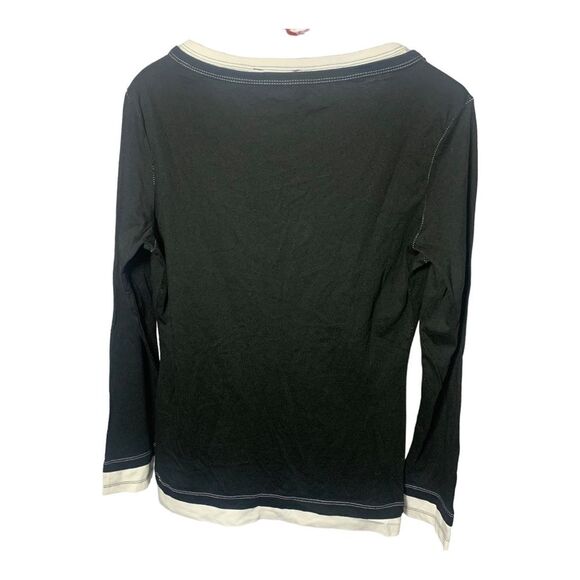 MOSCHINO Jeans Donna Layered look Quarter sleeves top - Picture 2 of 6